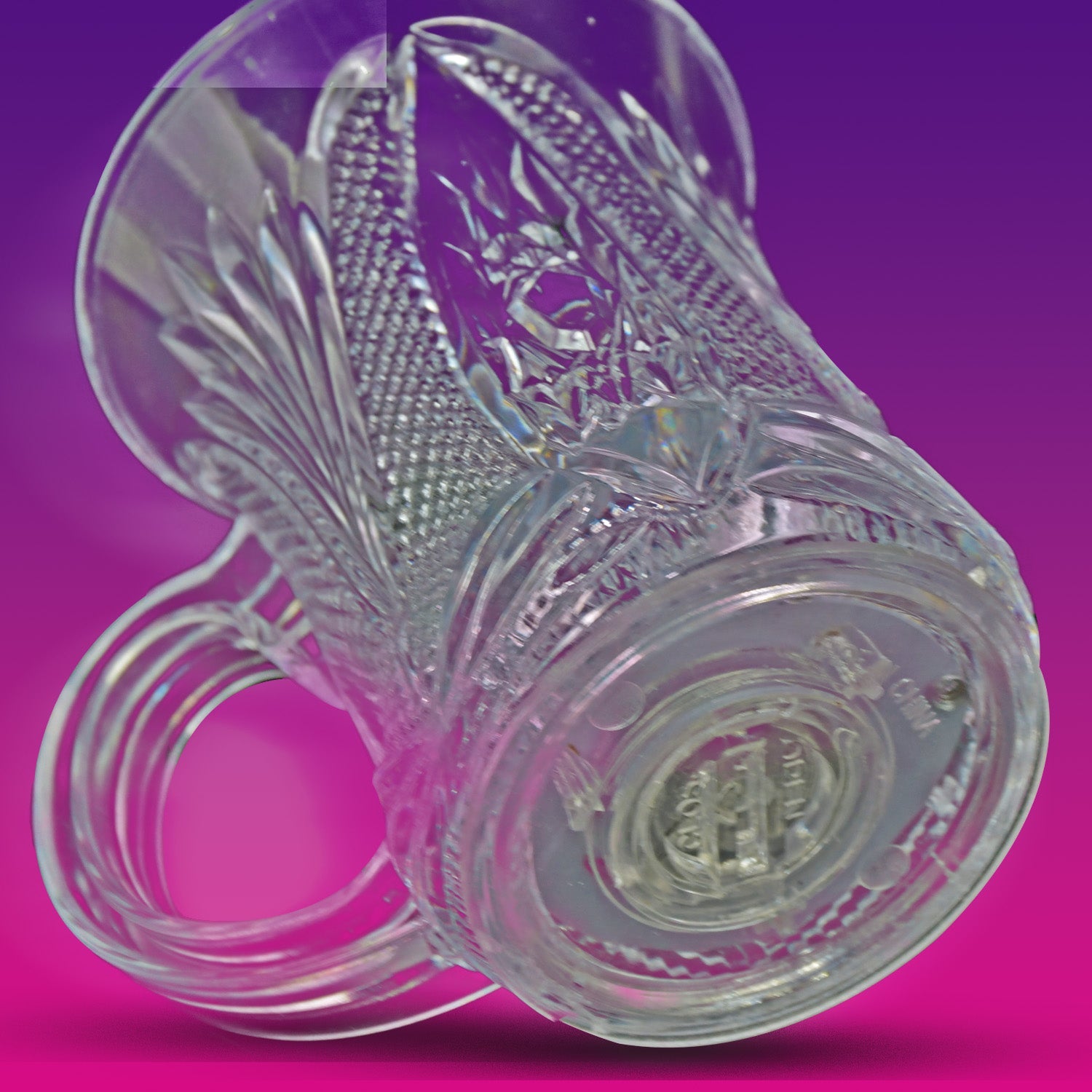 LED Light-Up Party Cups - Flashing Water-Activated Drinking Glasses with Handle (2-Piece) LED Light-Up Party Cups - Flashing Water-Activated Drinking Glasses with Handle (2-Piece)